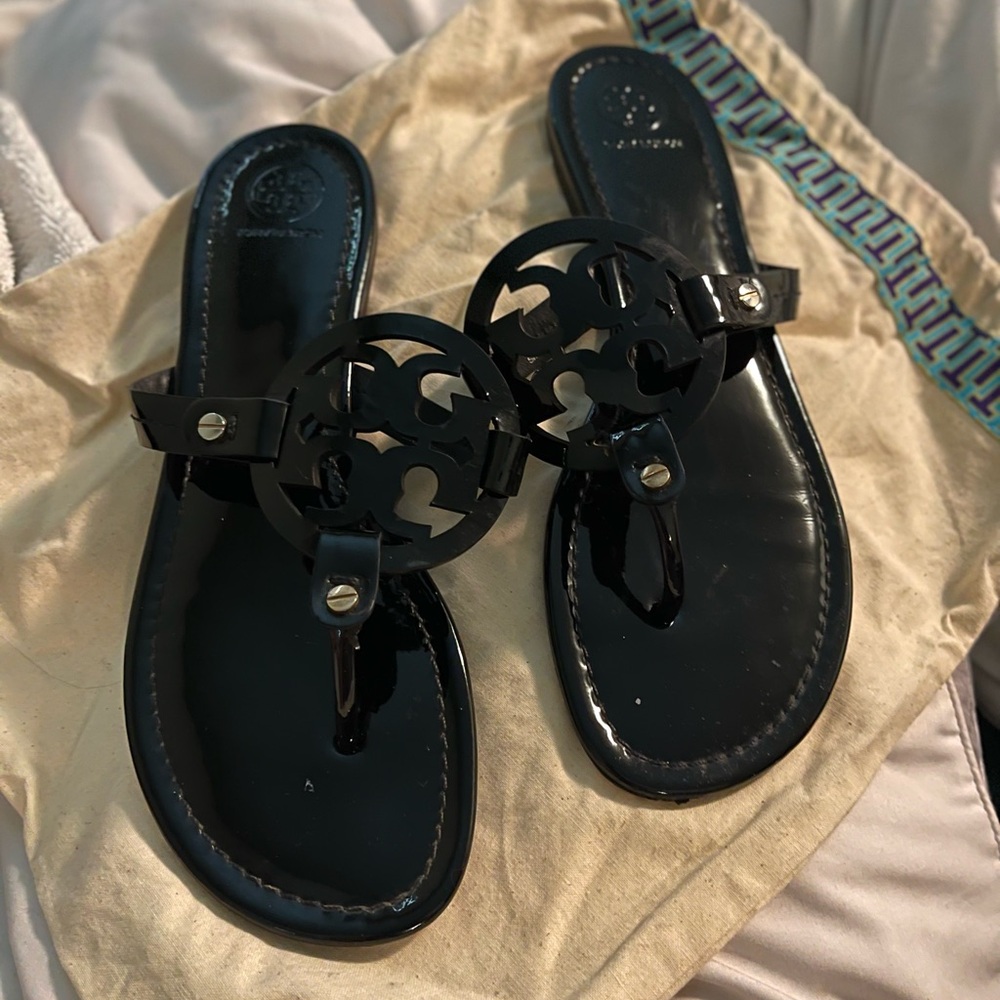 Tory Burch black sandals